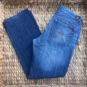 7 For All Mankind | Men’s 31 Straight Leg A Pocket Denim Jeans Y2K
